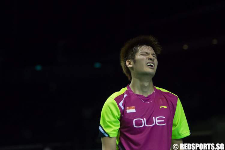 2014 OUE Singapore Open Men's Singles Derek Wong Sai Praneeth B.