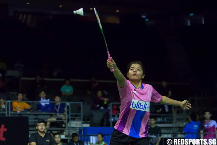 2014 OUE SIngapore Open Women's Doubles Vanessa Neo Fu Mingtian