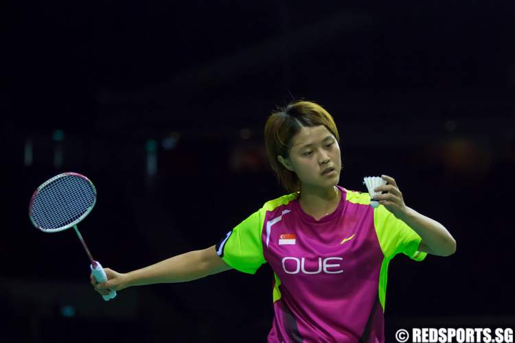 2014 OUE Singapore Open Women's Singles Preliminary Round Chen Jiayuan Pai Hsiao Ma