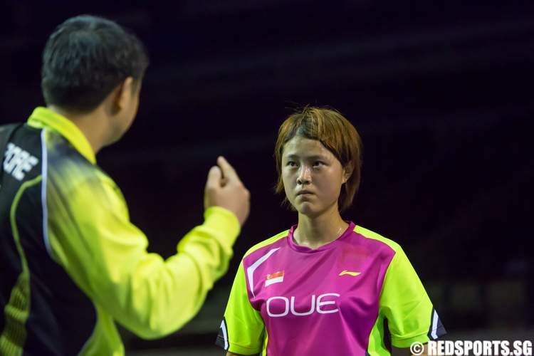 2014 OUE Singapore Open Women's Singles Preliminary Round Chen Jiayuan Pai Hsiao Ma