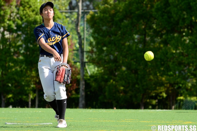 National A Division Softball Victoria Junior College vs Anglo-Chinese Junior College