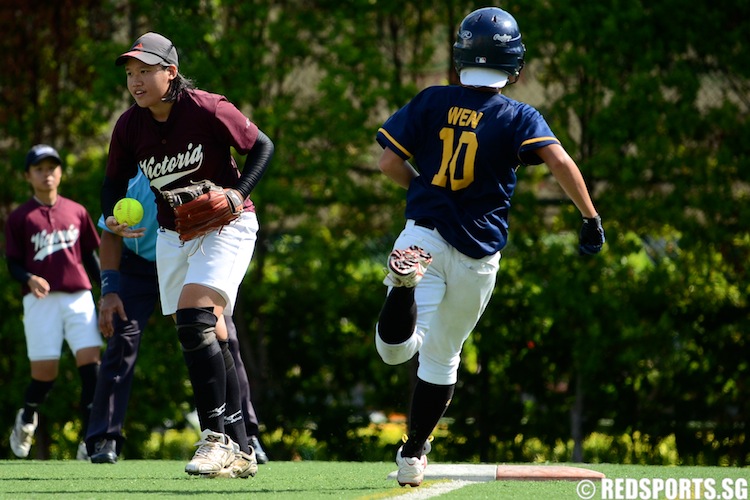 National A Division Softball Victoria Junior College vs Anglo-Chinese Junior College