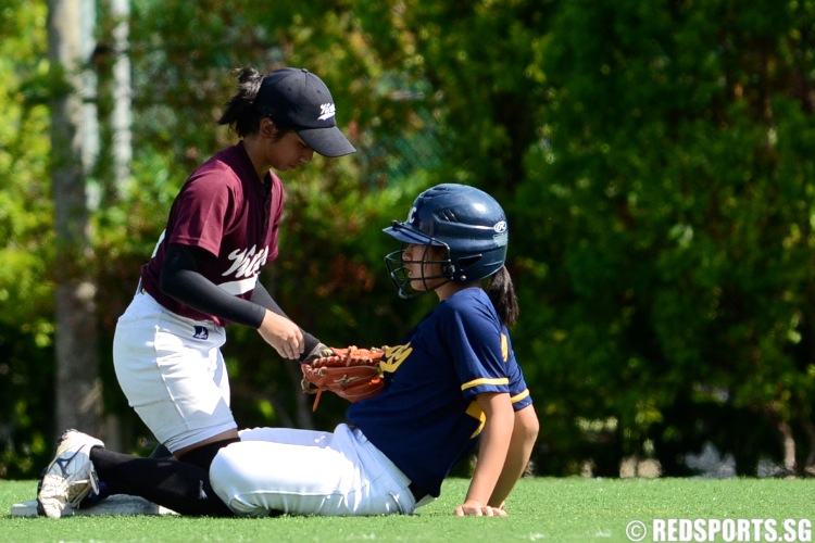 National A Division Softball Victoria Junior College vs Anglo-Chinese Junior College