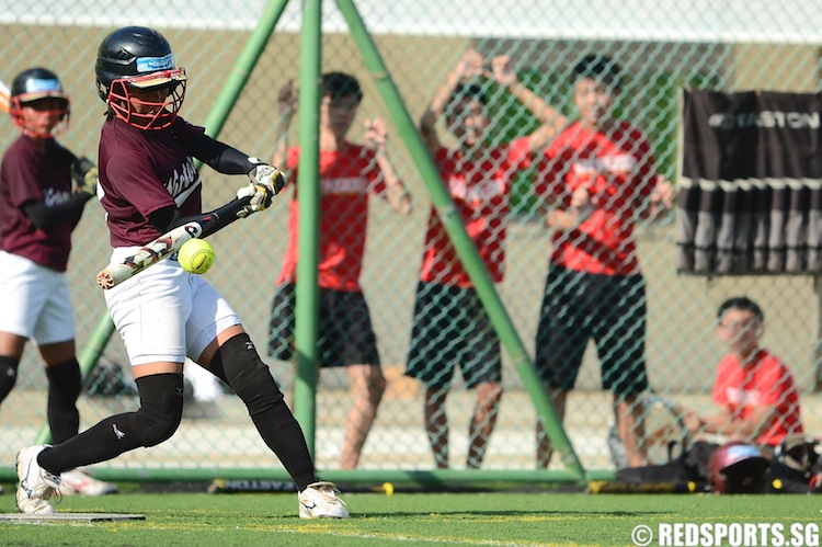 National A Division Softball Victoria Junior College vs Anglo-Chinese Junior College