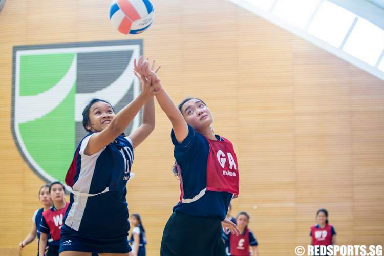 National A Division Netball Meridian Junior College St. Andrew's Junior College