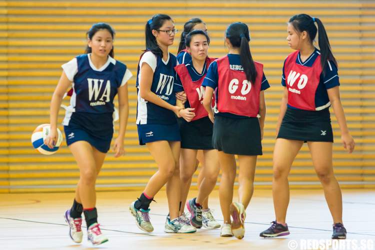 National A Division Netball Meridian Junior College St. Andrew's Junior College