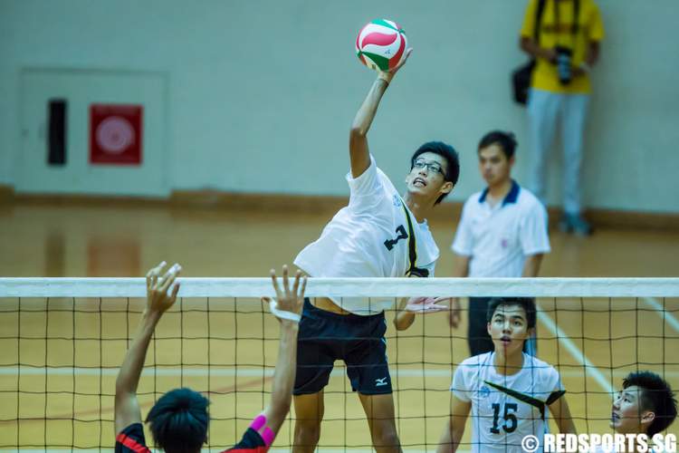 National A Division Volleyball Victoria Junior College Nanyang Junior College