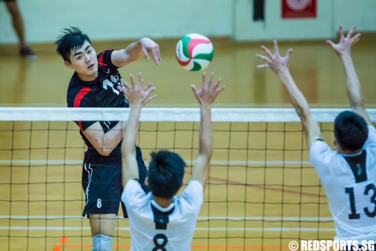 National A Division Volleyball Victoria Junior College Nanyang Junior College