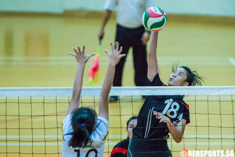 National A Division Volleyball Victoria Junior College Nanyang Junior College