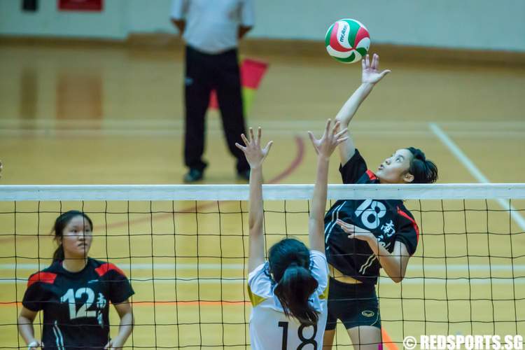 National A Division Volleyball Victoria Junior College Nanyang Junior College