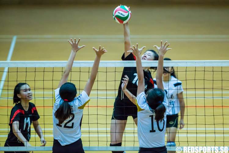 National A Division Volleyball Victoria Junior College Nanyang Junior College