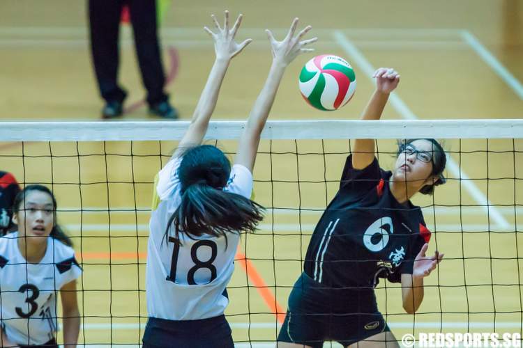 National A Division Volleyball Victoria Junior College Nanyang Junior College