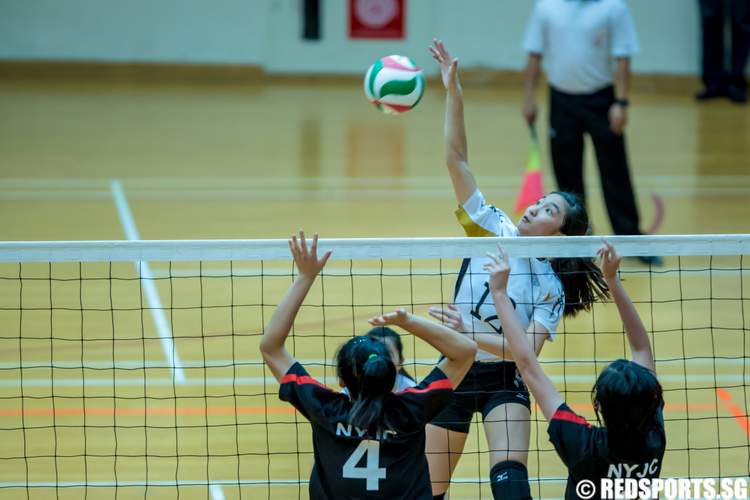 National A Division Volleyball Victoria Junior College Nanyang Junior College