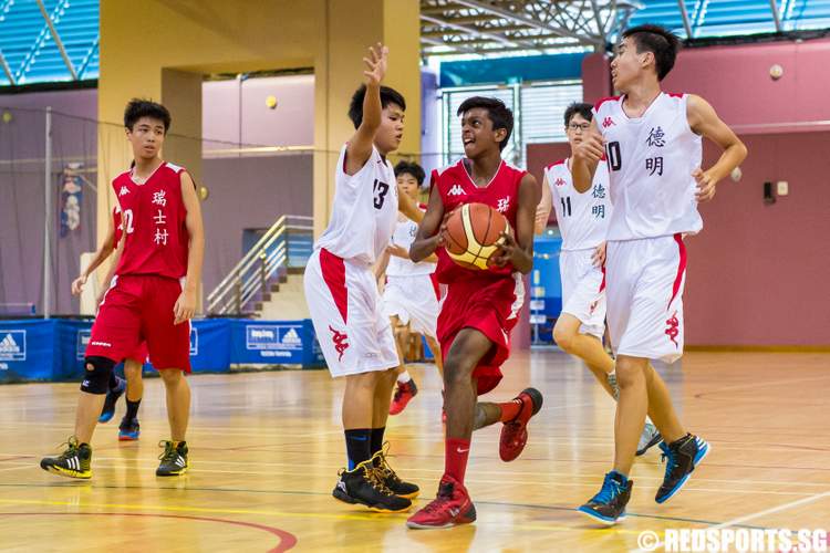 National C Division Basketball Dunman Secondary vs Swiss Cottage Secondary