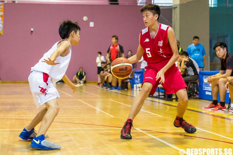 National C Division Basketball Dunman Secondary vs Swiss Cottage Secondary