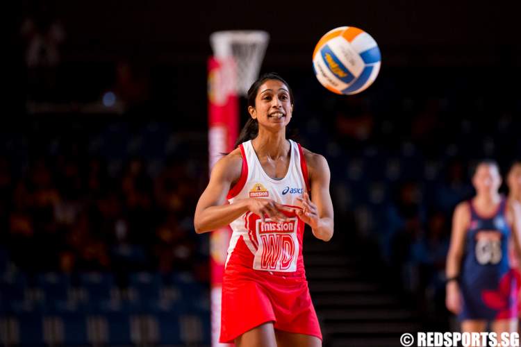 Mission Foods Asian Netball Championships Singapore vs Hong Kong