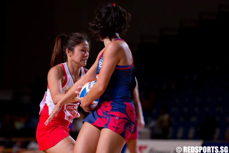 Mission Foods Asian Netball Championships Singapore vs Hong Kong