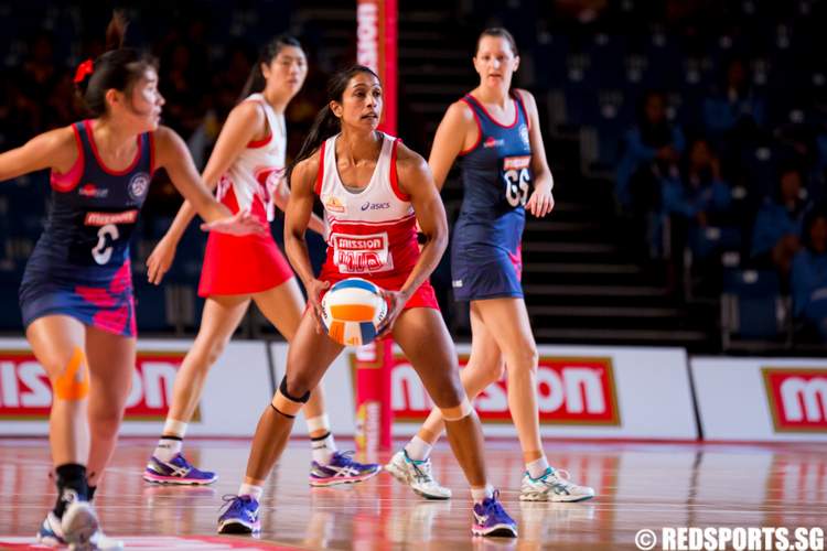 Mission Foods Asian Netball Championships Singapore vs Hong Kong