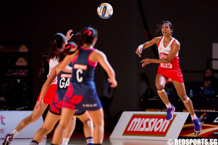 Mission Foods Asian Netball Championships Singapore vs Hong Kong