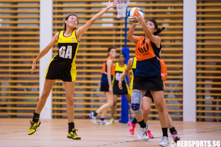 POL-ITE Netball Championship Ngee Ann Polytechnic vs Singapore Polytechnic