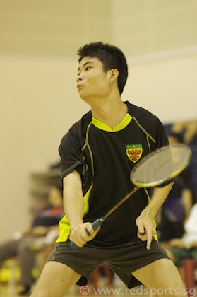 greenview vs ri b div badminton