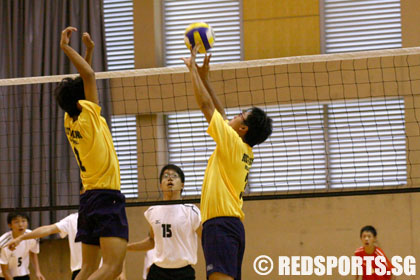 bukit panjang vs sembawang volleyball