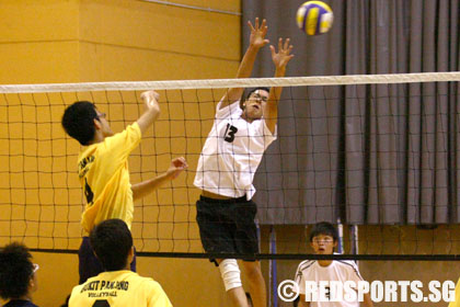 bukit panjang vs sembawang volleyball