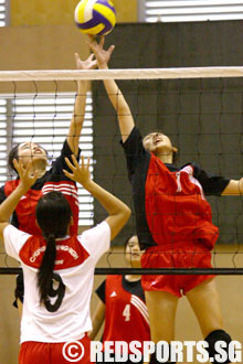 dunman secondary vs chung cheng high yishun volleyball