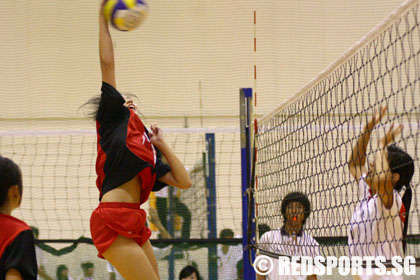 dunman secondary vs chung cheng high yishun volleyball