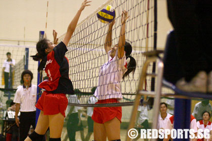 dunman secondary vs chung cheng high yishun volleyball