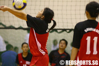 dunman secondary vs chung cheng high yishun volleyball