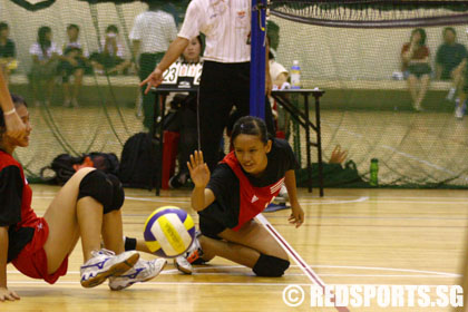 dunman secondary vs chung cheng high yishun volleyball