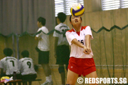 dunman secondary vs chung cheng high yishun volleyball