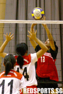 dunman secondary vs chung cheng high yishun volleyball