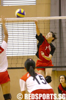 dunman secondary vs chung cheng high yishun volleyball