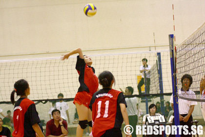 dunman secondary vs chung cheng high yishun volleyball