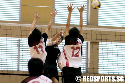 punggol vs zhonghua volleyball