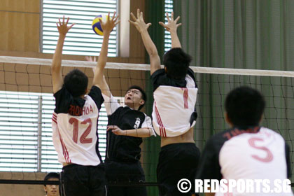 punggol vs zhonghua volleyball