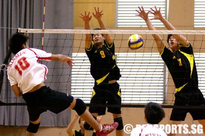 xinmin vs catholic high volleyball