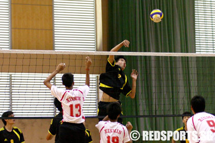 xinmin vs catholic high volleyball