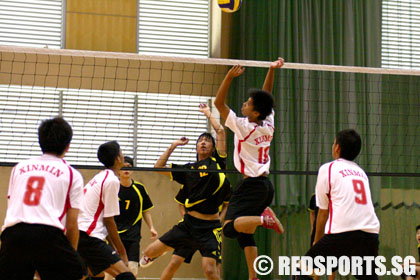 xinmin vs catholic high volleyball