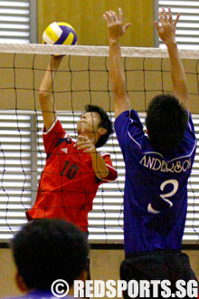 victoria vs anderson volleyball