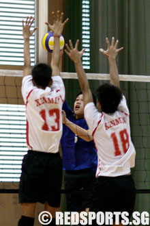 dunman vs xinmin volleyball