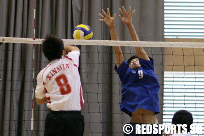 dunman vs xinmin volleyball