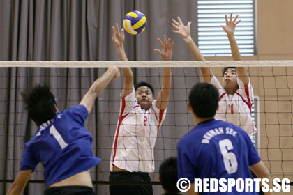 dunman vs xinmin volleyball