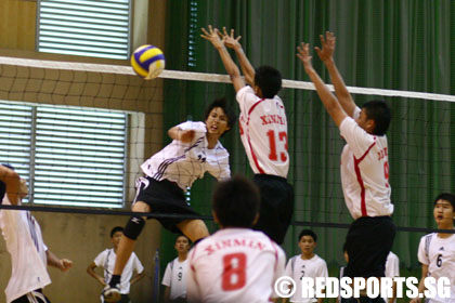 xinmin vs st hilda's volleyball