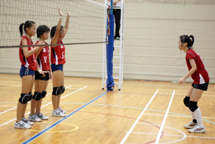 west zone volleyball