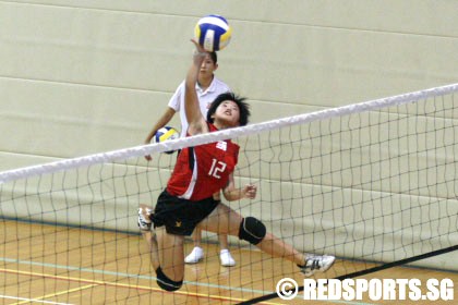 Jurong Secondary vs Shuqun Secondary Volleyball