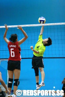 Jurong Secondary vs Shuqun Secondary Volleyball