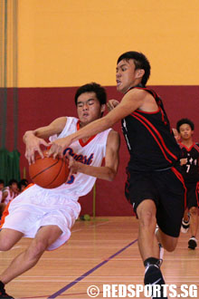 Queenstown Secondary School beats Guangyang 62-42